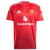 Original Trikotsatz Manchester United B. Fernandes 8 Heimtrikot 2024-25 Für Kinder